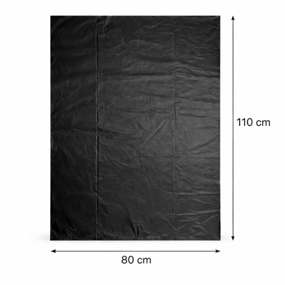 Ataman Plastik Jumbo Boy 80×110 J400 Çöp Torbası 10' Lu 20 Paket