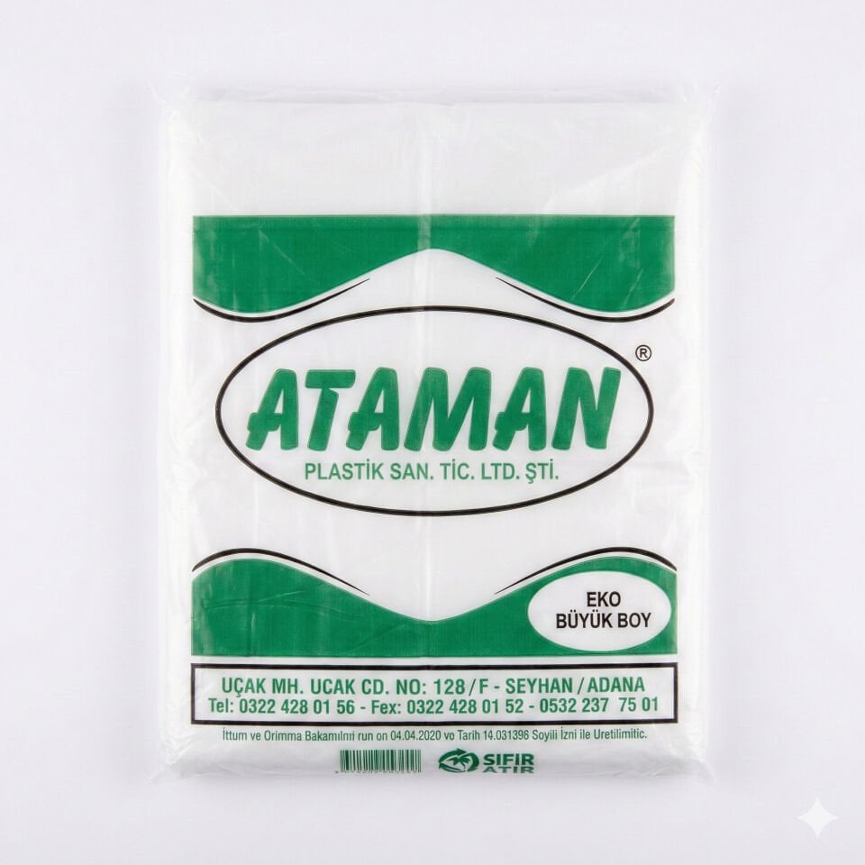Ataman Eko Büyük Boy (30×57) Atlet Poşet