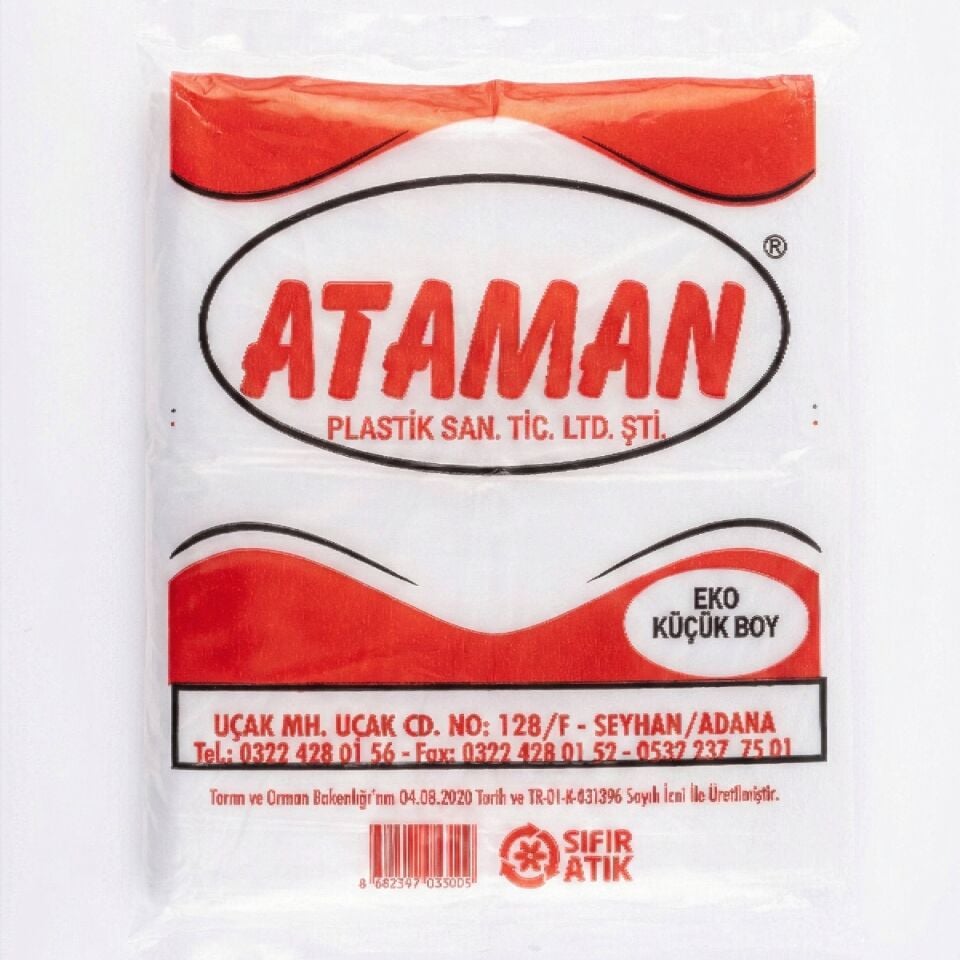 Ataman Eko Küçük Boy (25×45) Atlet Poşet